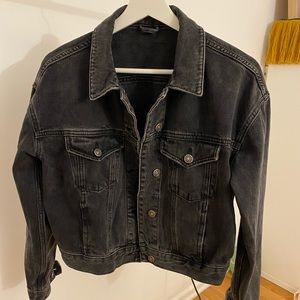 Top Shop Black Denim Jacket